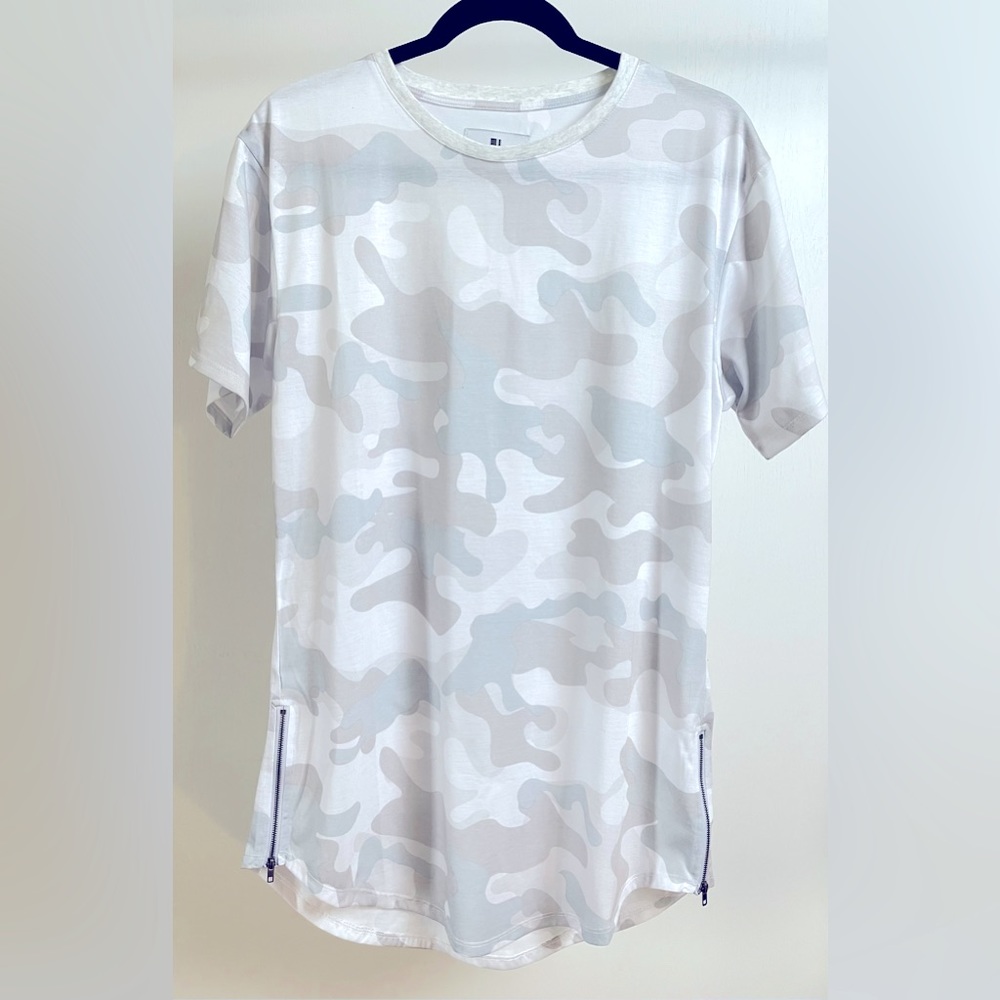 Standard Issue Grey Camo Oversized Tee